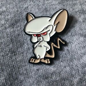 Pinky & the Brain enamel pin